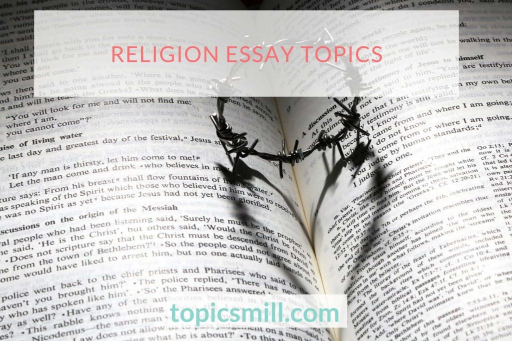Religion Essay Topics